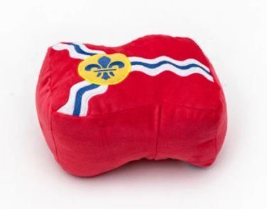 STL flag dog toy